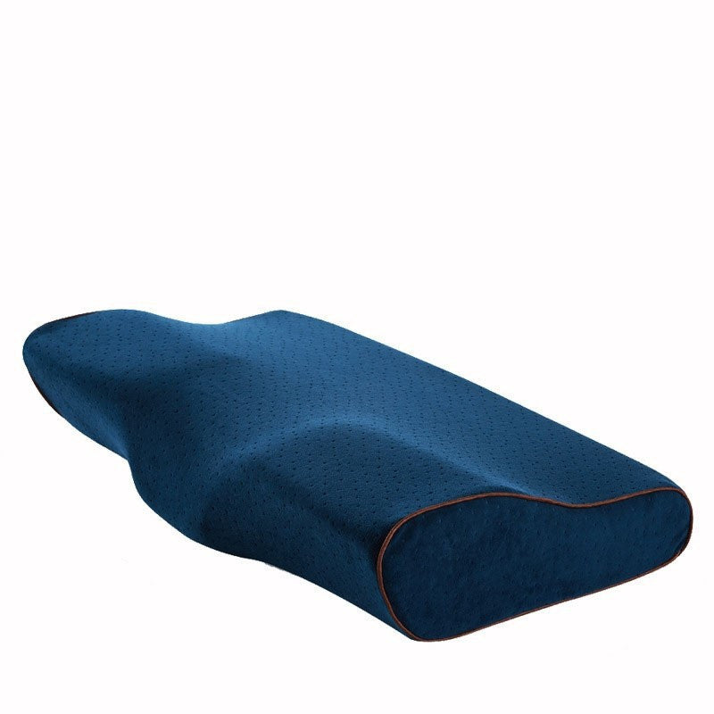Contoured Memory Foam Pillow - Cervical Support for Neck Pain Relief  Dream Tech Sleep