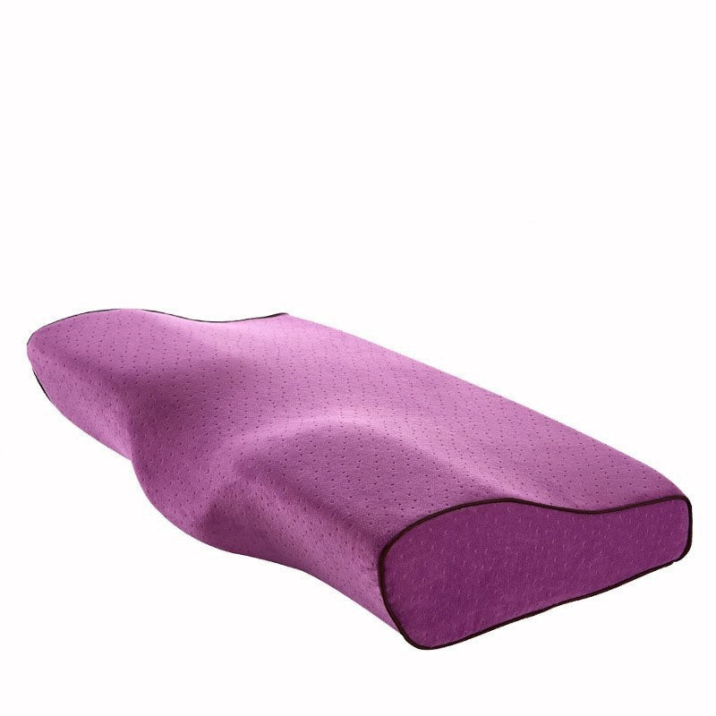 Contoured Memory Foam Pillow - Cervical Support for Neck Pain Relief  Dream Tech Sleep