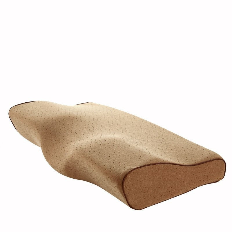 Contoured Memory Foam Pillow - Cervical Support for Neck Pain Relief  Dream Tech Sleep