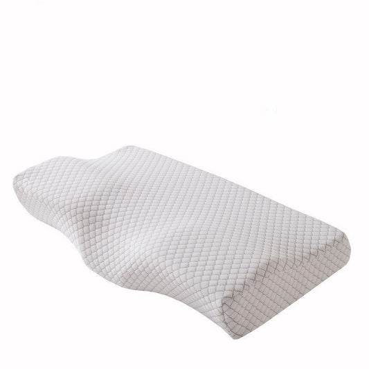 Contoured Memory Foam Pillow - Cervical Support for Neck Pain Relief  Dream Tech Sleep