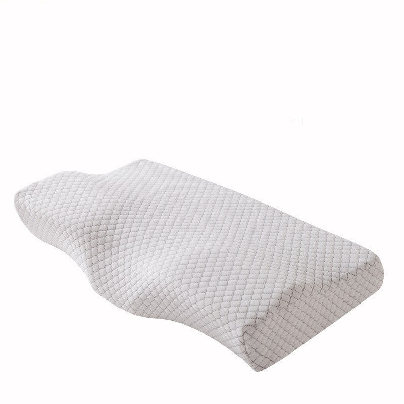 Contoured Memory Foam Pillow - Cervical Support for Neck Pain Relief  Dream Tech Sleep