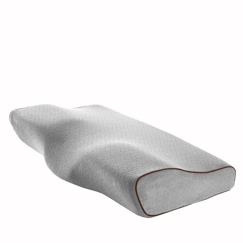 Contoured Memory Foam Pillow - Cervical Support for Neck Pain Relief  Dream Tech Sleep