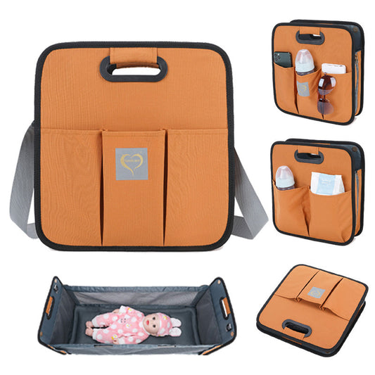 New Design Fashion Portable Shoulder Folding Bed Baby Nappy Messenger Bags  My Store