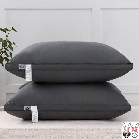 Full Goose Down Pillow - Single Size Comfort & Support  Dream Tech Sleep