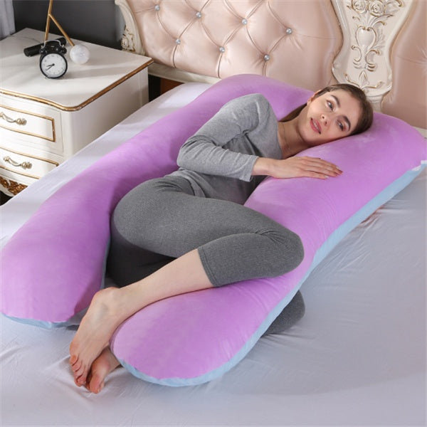 Sleeping Support Pillow for Pregnant Women - U-Shaped Maternity Pillow  Dream Tech Sleep
