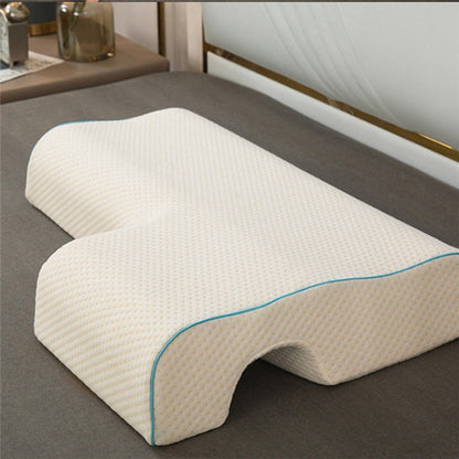 Couples Cuddle Pillow with Slow Rebound Memory Foam for Arm Rest  Dream Tech Sleep
