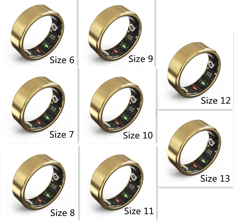 Smart Heart Rate Blood Oxygen Sleep Analysis Detection Ring Waterproof Multifunctional Ring  Dream Tech Sleep