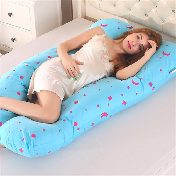 Sleeping Support Pillow for Pregnant Women - U-Shaped Maternity Pillow  Dream Tech Sleep