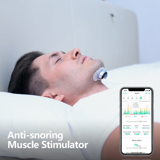 Smart Anti Snoring Device Electronic Muscle Stimulator Plus With 20pcs Conductive Strips  My Store