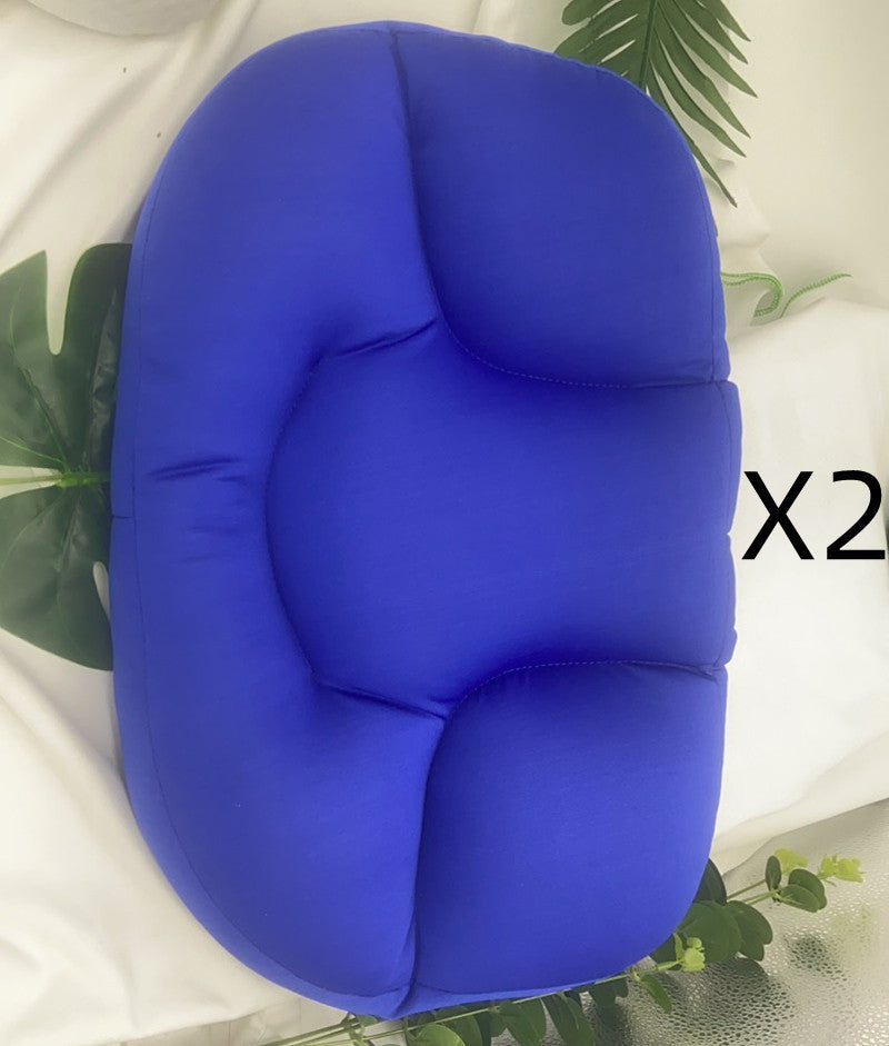 Comfortable Soft Foam Egg Shape Neck Support Sleep Pillow  Dream Tech Sleep