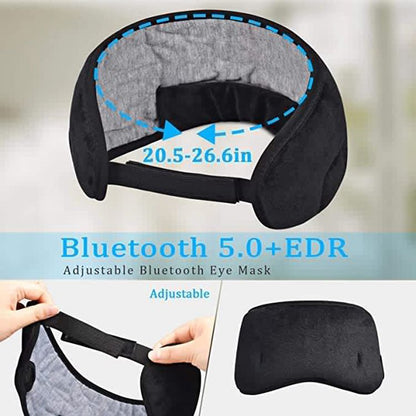Bluetooth Music Eye Mask | Wireless Sleep Aid & Relaxation  Dream Tech Sleep