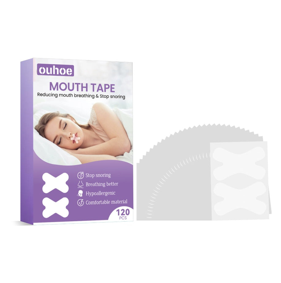 Sleep Anti-Snoring Tape, Open Mouth Breathing Physical Expansion Pamper Sleep Anti-Snoring Patch  Dream Tech Sleep