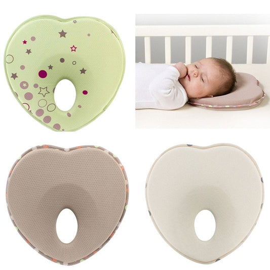 Newborn Anti-Roll Pillow with Flat Head Prevention  Dream Tech Sleep