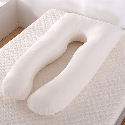 Sleeping Support Pillow for Pregnant Women - U-Shaped Maternity Pillow  Dream Tech Sleep