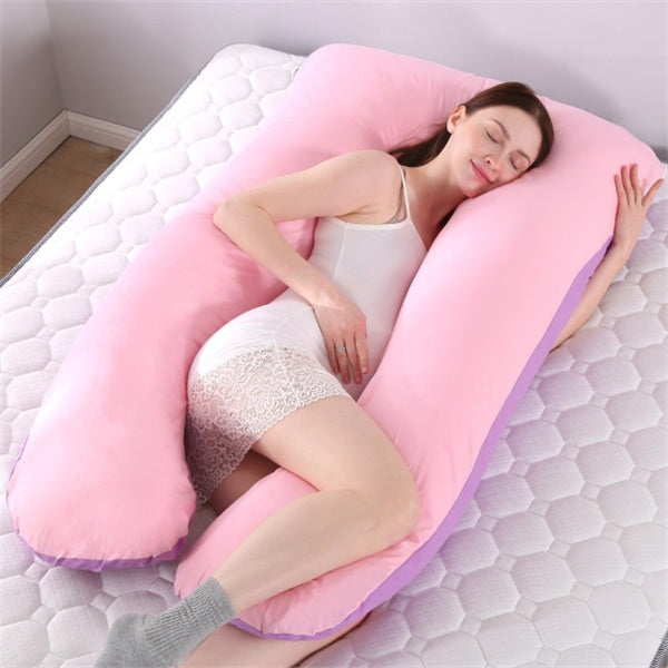 Sleeping Support Pillow for Pregnant Women - U-Shaped Maternity Pillow  Dream Tech Sleep