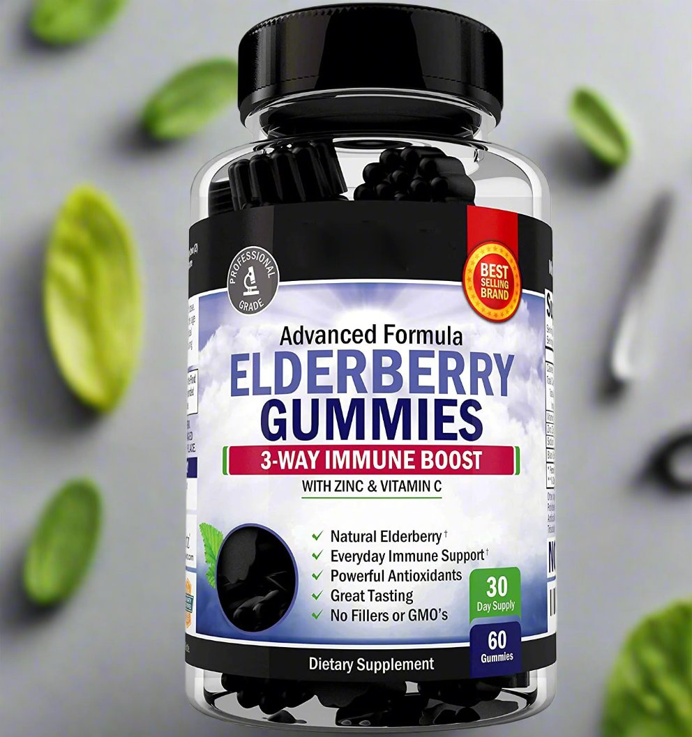 Elderberry Gummies – Immune Support & Antioxidant Boost  Dream Tech Sleep