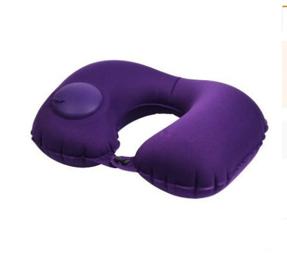 Portable U-Shape Inflatable Travel Pillow  Dream Tech Sleep