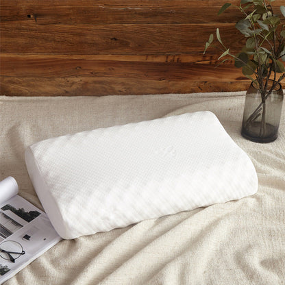 Natural Latex Neck Pillow - Orthopedic Support for Pain Relief  Dream Tech Sleep