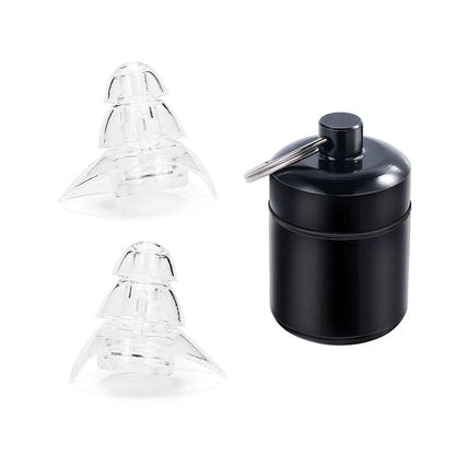 Noise Reduction And Sound Isolation Earplugs Concert High Fidelity Filter Earplugs Wholesale Blue Filter Earplugs Double Tail  Dream Tech Sleep