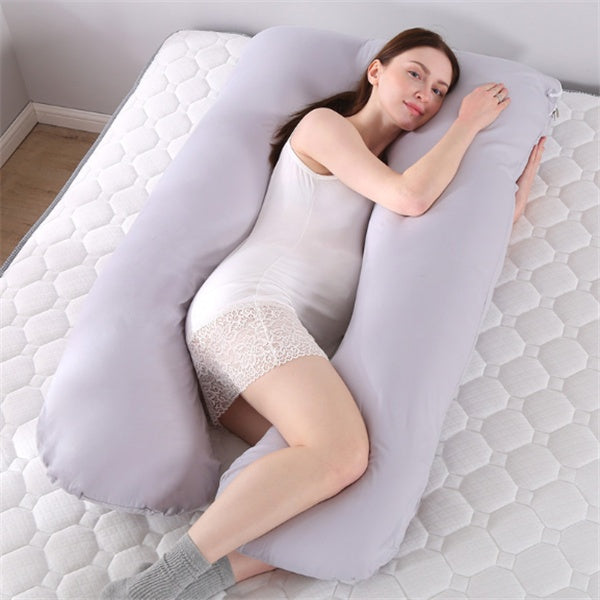 Sleeping Support Pillow for Pregnant Women - U-Shaped Maternity Pillow  Dream Tech Sleep