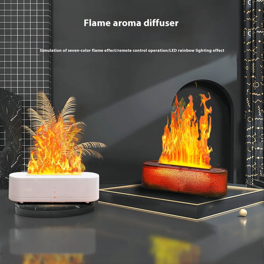 Rainbow Flame Aroma Diffuser - Large Capacity Humidifier  Dream Tech Sleep