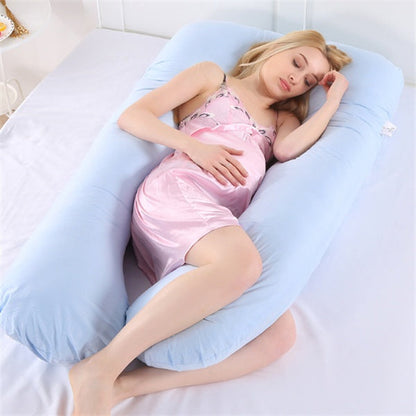 Sleeping Support Pillow for Pregnant Women - U-Shaped Maternity Pillow  Dream Tech Sleep
