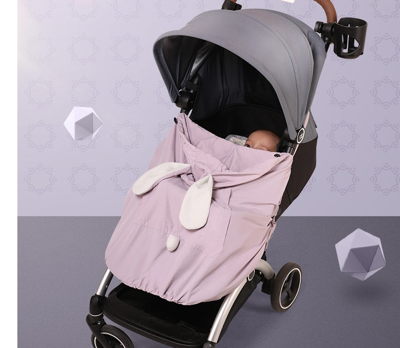 Baby Carrier Cover Hooded Stretchy Cloak Multifunctional Baby Cartoon Cloak Wrap Sling Windproof Newborn Stroller Blanket Cover  My Store
