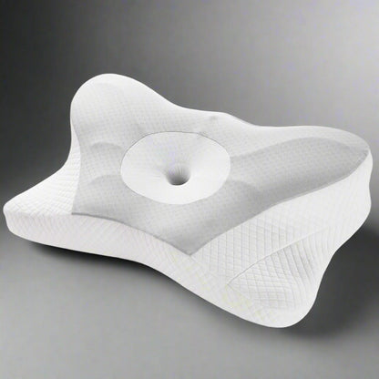 Ergonomic Foam Neck Pillow, Neck Support, Neck Protection Good Sleep  Dream Tech Sleep