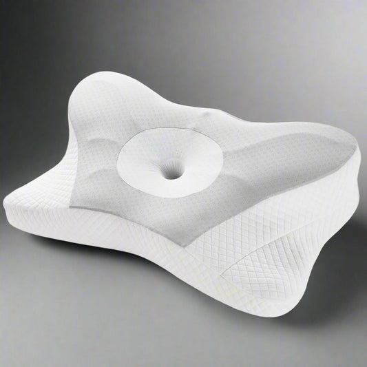 Ergonomic Foam Neck Pillow, Neck Support, Neck Protection Good Sleep  Dream Tech Sleep