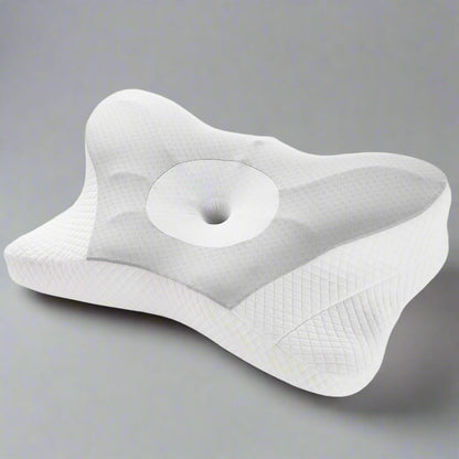 Ergonomic Foam Neck Pillow, Neck Support, Neck Protection Good Sleep  Dream Tech Sleep