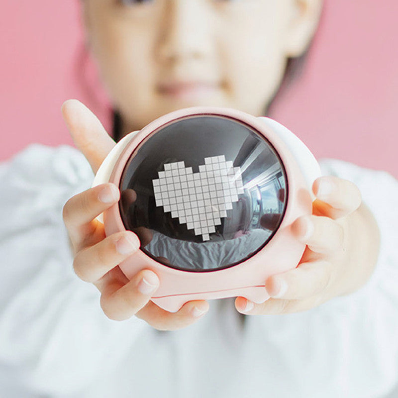 LED Pixel Alarm Clock | Intelligent Luminous Snooze Clock  Dream Tech Sleep