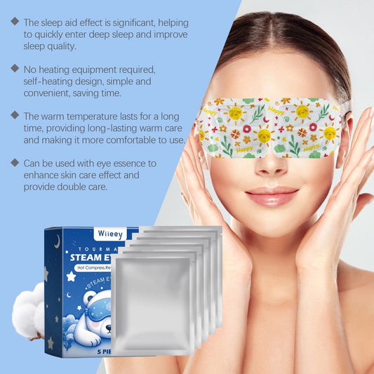 Sleep Steam Eye Mask - Soothing Relief for Tired Eyes  Dream Tech Sleep