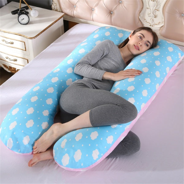 Sleeping Support Pillow for Pregnant Women - U-Shaped Maternity Pillow  Dream Tech Sleep