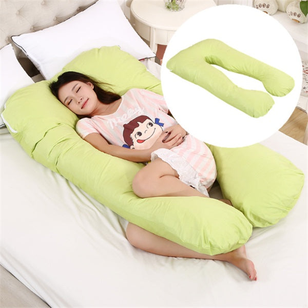Sleeping Support Pillow for Pregnant Women - U-Shaped Maternity Pillow  Dream Tech Sleep