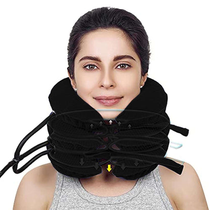 Cervical Traction Device Neck Support Pillow Adjustable Neck Stretcher  Dream Tech Sleep