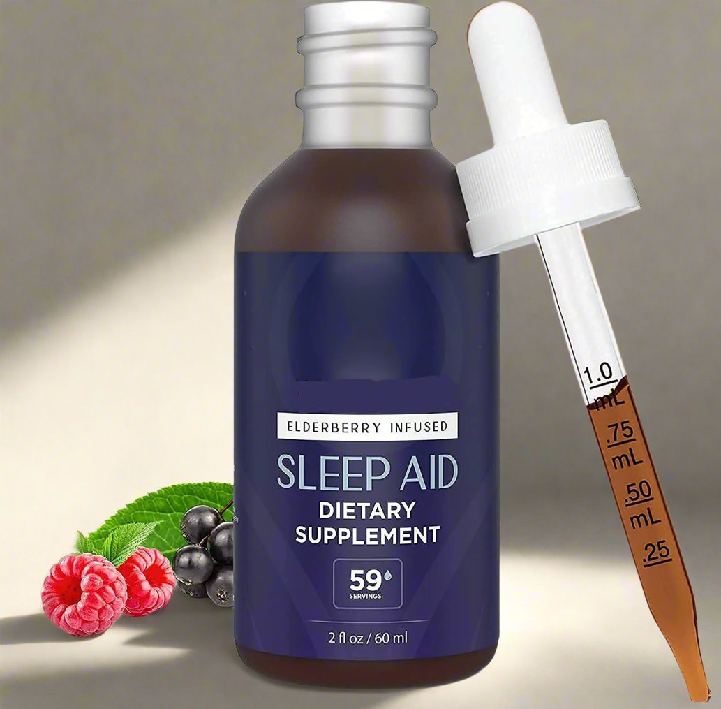 Fast-Acting Melatonin Drops for Improved Sleep Quality and Relaxation  Dream Tech Sleep