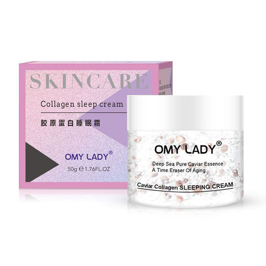 Collagen Sleep Cream - Overnight Skin Rejuvenation  Dream Tech Sleep