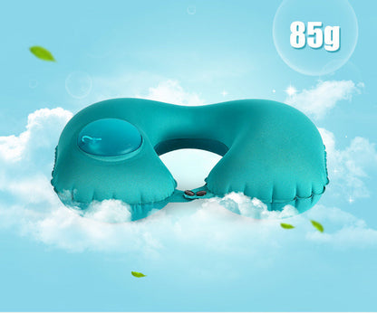 Portable U-Shape Inflatable Travel Pillow  Dream Tech Sleep