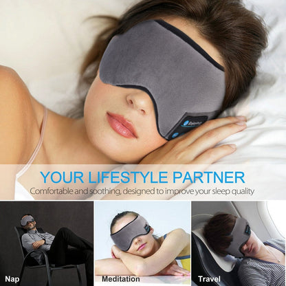 Wireless Stereo Bluetooth Earphone Sleep Mask Phone Headband Sleep Soft Earphones Sleeping Eye Mask Music Headset  Dream Tech Sleep