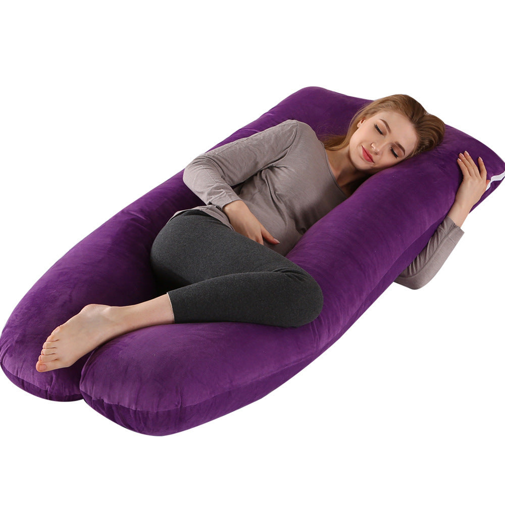 Sleeping Support Pillow for Pregnant Women - U-Shaped Maternity Pillow  Dream Tech Sleep