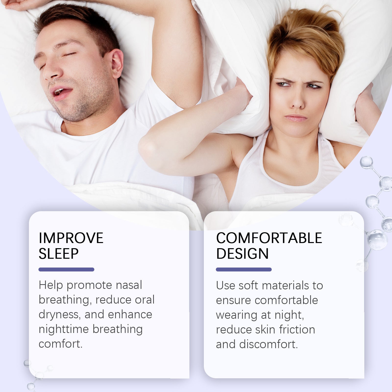 Anti-snoring Nursing Adhesive Bandage Care Night Relief  My Store