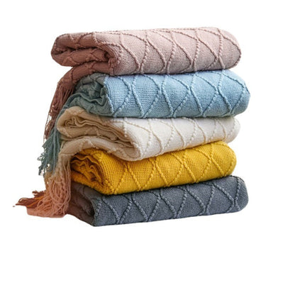 Sofa Blanket Cover Blanket Nordic My Store