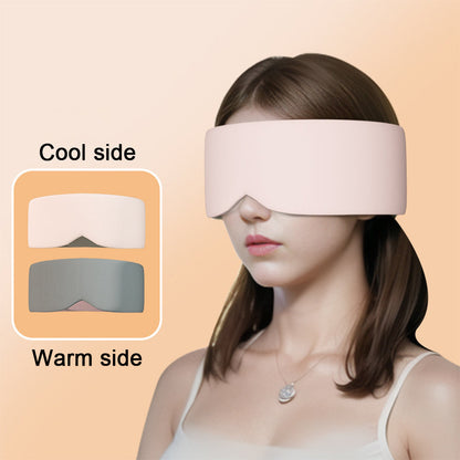 Silk Cotton Padded Eye Mask | Full Cover Light Block, Warm & Cold  Dream Tech Sleep