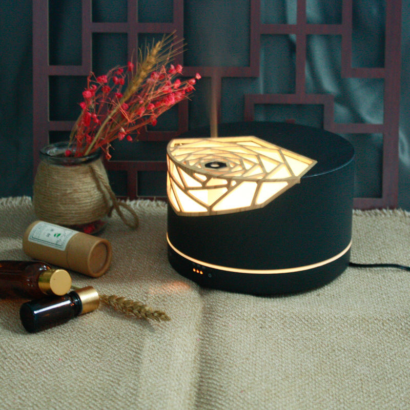 Wood Grain Home Advanced Aroma Diffuser - Ultrasonic Essential Oil Diffuser  Dream Tech Sleep