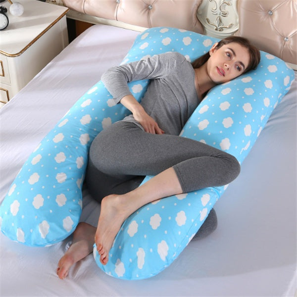 Sleeping Support Pillow for Pregnant Women - U-Shaped Maternity Pillow  Dream Tech Sleep