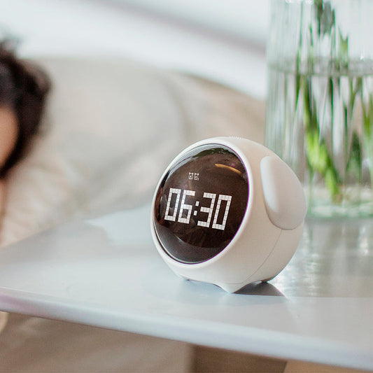 LED Pixel Alarm Clock | Intelligent Luminous Snooze Clock  Dream Tech Sleep