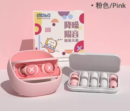 Earbuds for noise reduction and snoring prevention for students majoring in sleep. Non disruptive and ultra quiet earplugs for work  Dream Tech Sleep