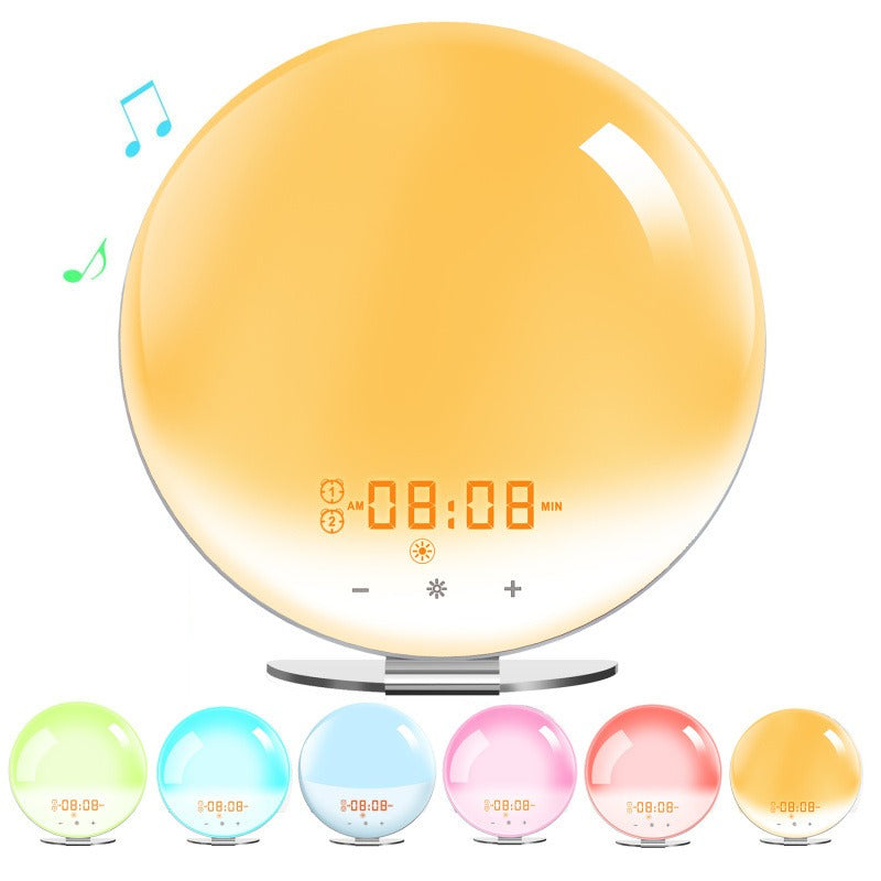 FM Radio Smart Alarm Clock | Sunrise & Sunset Simulation with Colorful Lights  Dream Tech Sleep