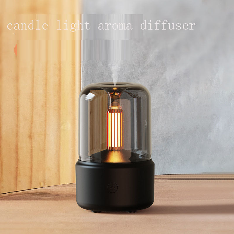Candlelight Aromatherapy Machine | Silent Desktop Humidifier & Essential Oil Diffuser  Dream Tech Sleep