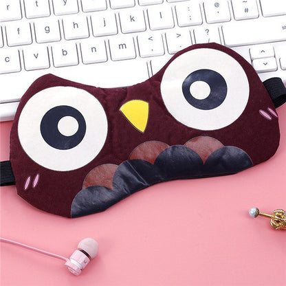 Cute Mask Soft Padded Sleep Travel Shade Cover  Dream Tech Sleep